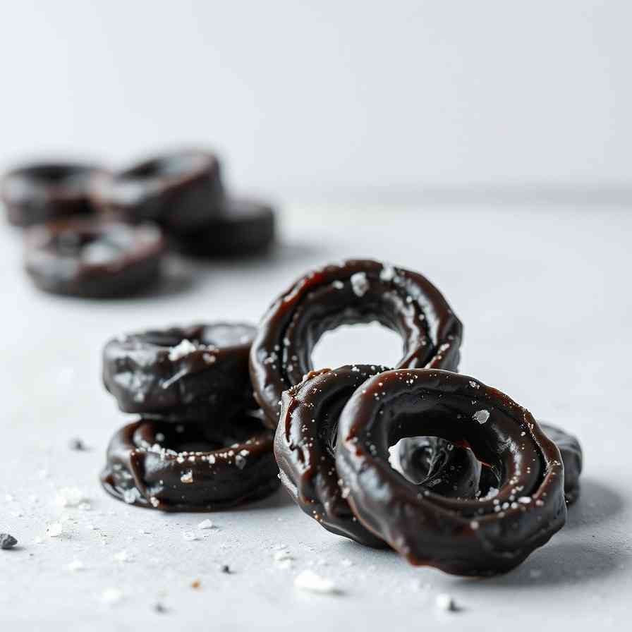 Homemade Salty Licorice (Salmiakki-Style) Recipe